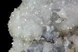 Blue Fluorite and Quartz - Fujian Province, China #31588-2